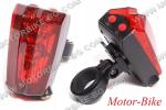 ВЕЛО СТОП ДИОДЕН С ЛАЗЕР WM (5 LED + 2 LASER)-3